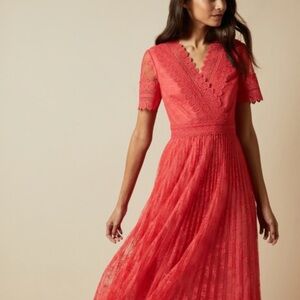 Ted Baker Coral Lace Dress